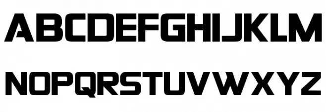 Baywatch خط أحرف صغيرة