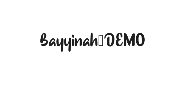 Bayyinah-DEMO Logo