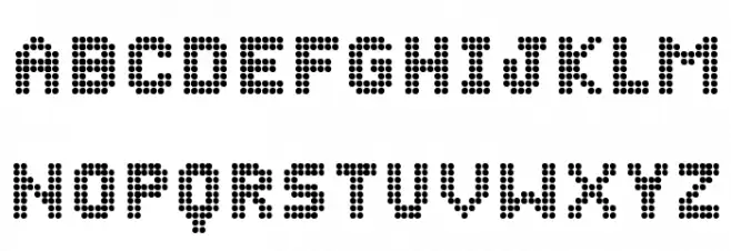 Bazaronite フォント 大文字