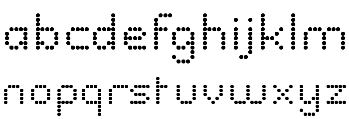 Bazaronite Font LOWERCASE