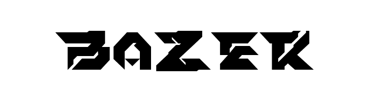 Bazer  Free Fonts Download