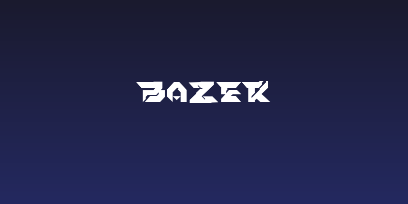 Bazer Social Header