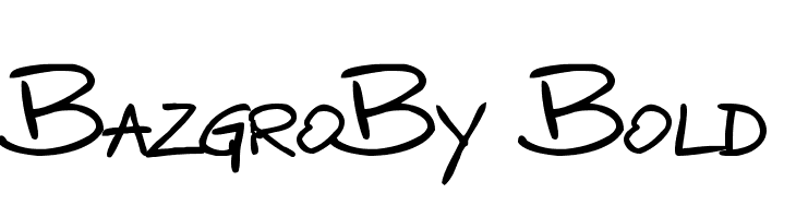 BazgroBy Bold  नि: शुल्क फ़ॉन्ट्स डाउनलोड