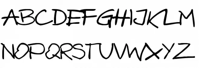 BazgroBy Bold Schriftart Groß