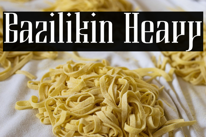 Bazilikin Heavy Example 1