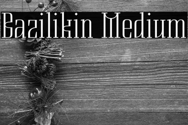 Bazilikin Medium Example 1