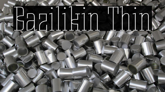 Bazilikin Thin Example 1