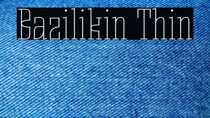Bazilikin Thin Example 3