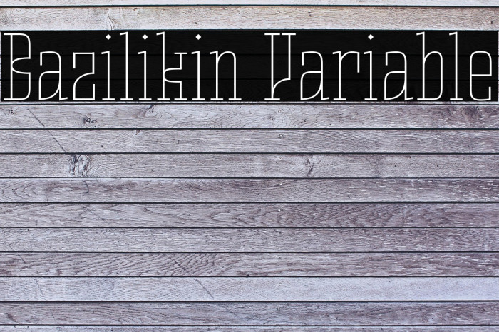 Bazilikin Variable Example 3