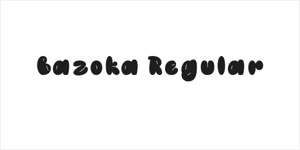 Bazoka Regular Logo