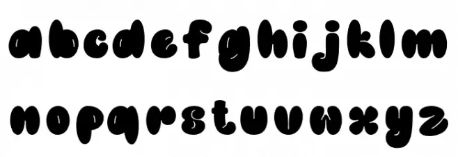 Bazoka Regular Polices MINUSCULES