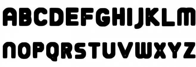 Bazyl Шрифта ВЕРХНИЙ