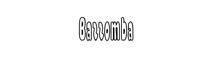 Bazzomba  Free Fonts Download