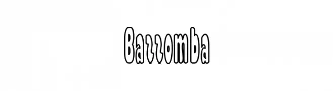 Bazzomba  font caratteri gratis