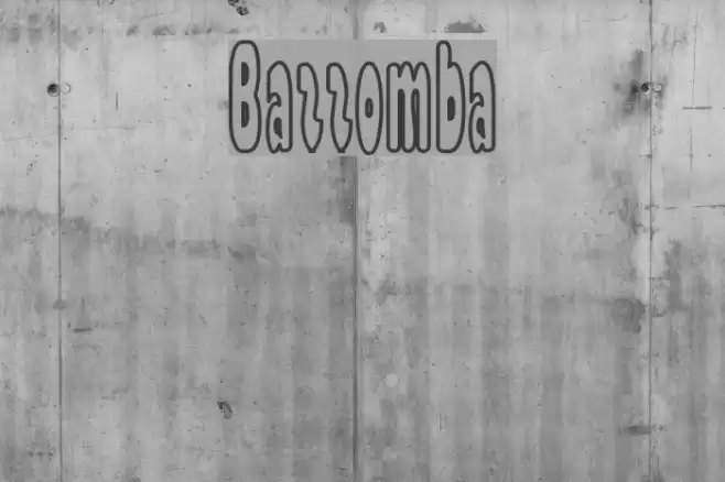 Bazzomba Fonte examples
