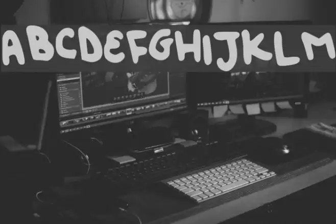 baby dont worry bout it! Font examples