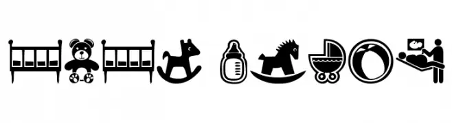 baby icons  baixar fontes gratis