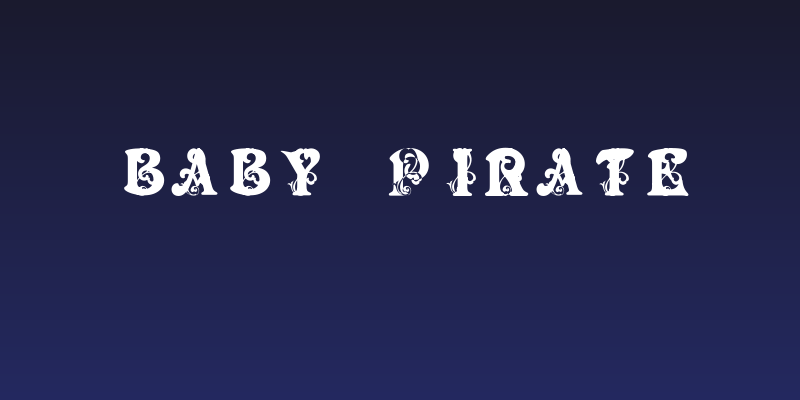 baby pirate Social Header