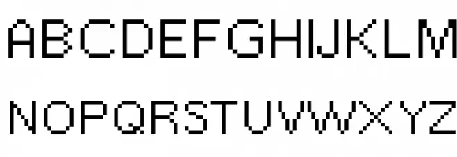babyblue フォント 大文字