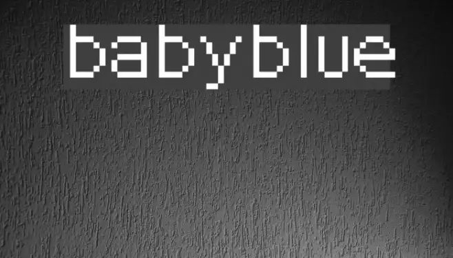 babyblue Example 1