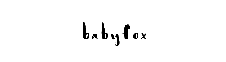 babyfox  font caratteri gratis