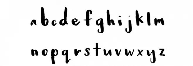 babyfox Font UPPERCASE