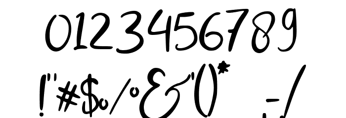 babylittle Font OTHER CHARS