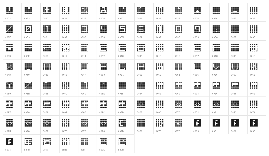 back to heavy coat fat ground_grid Regular Character Map