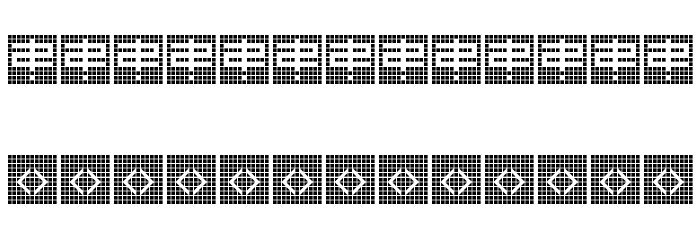 back to heavy coat fat ground_grid Regular Font LOWERCASE