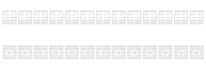 back to heavy coat fat ground_line-sh Regular Font LOWERCASE
