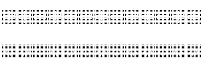 back to heavy coat fat ground_quad Regular Font LOWERCASE