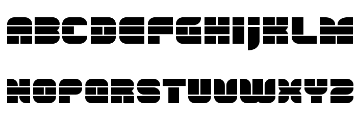 back to the future 4 Font LOWERCASE