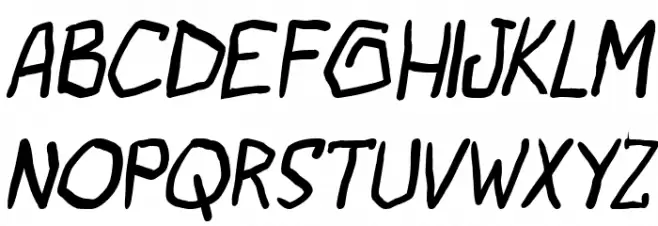 bad habits pg Italic Caratteri MAIUSCOLE