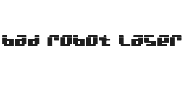 bad robot laser Logo
