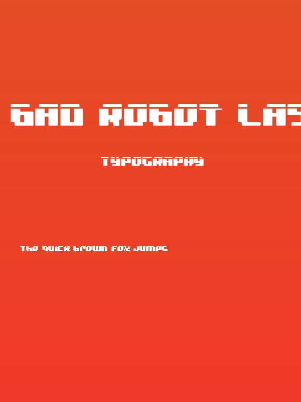 bad robot laser Poster