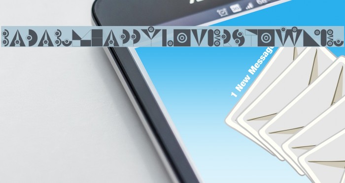 badabum-happyloverstown.eu Font examples