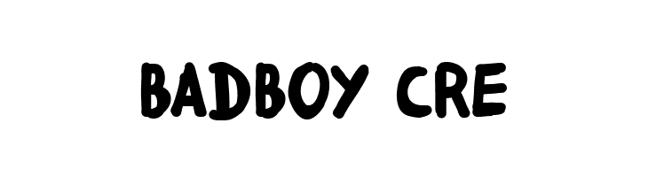 badboy cre Font - FFonts.net