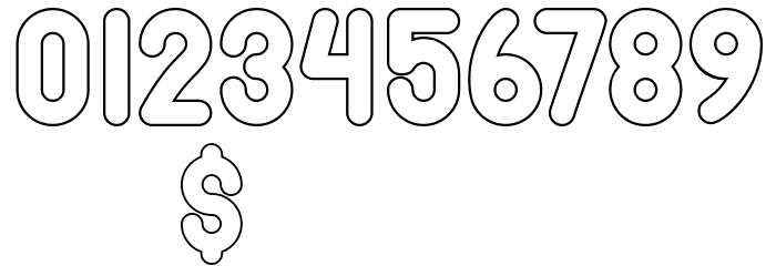 badjang DEMO Font OTHER CHARS