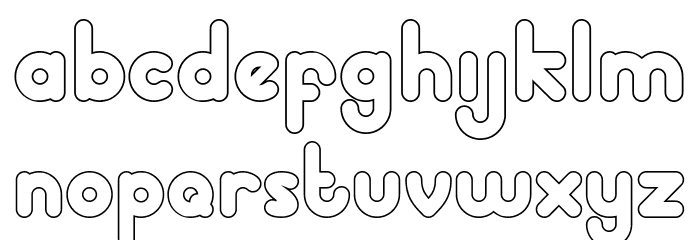 badjang DEMO Font LOWERCASE