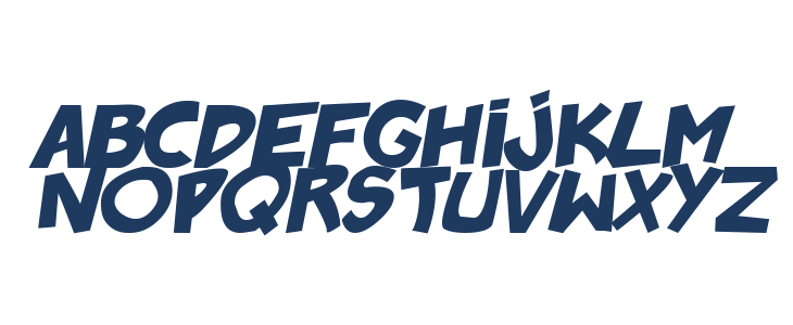 badonk-a-donk2 Italic Lowercase