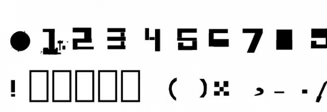 badsoul of shadik Font OTHER CHARS