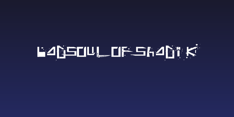 badsoul of shadik Social Header