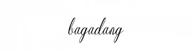 bagadang  Frei Schriftart Herunterladen