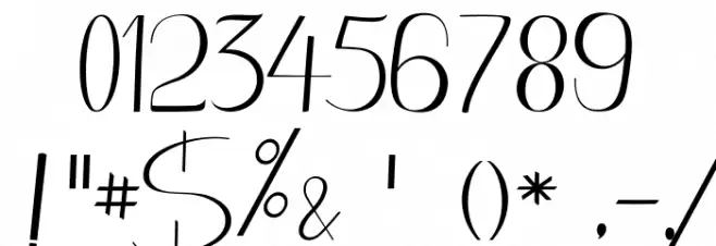 bagadang Font OTHER CHARS