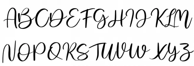 bagelad Schriftart Groß
