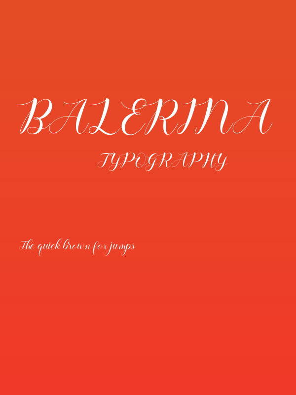 balerina Poster