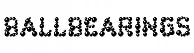 ballbearings  免费字体下载