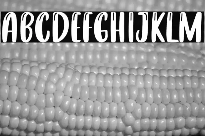 balloons Font examples