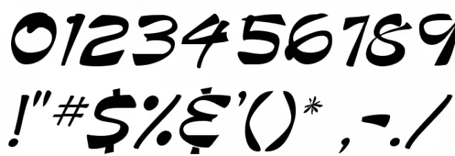 ballot Font OTHER CHARS