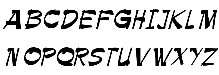 ballot Font LOWERCASE